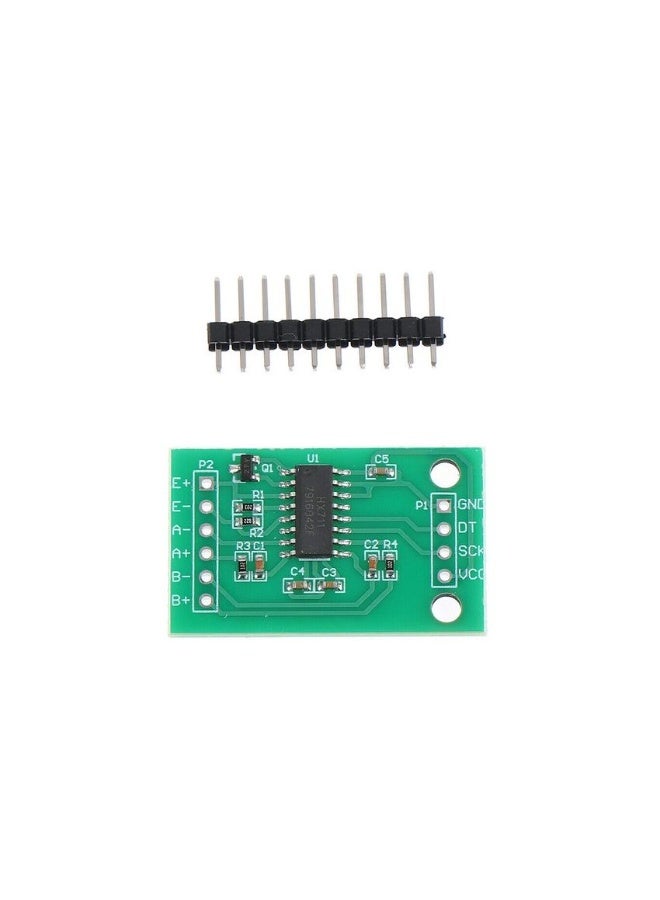 KNP HX711, Load Cell Amplifier Module, 24-Bit Analog-to-Digital Converter, Dual-Channel - Image 1